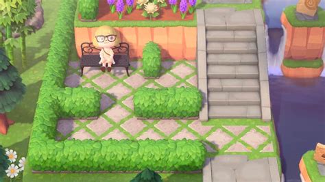 chanel custom design animal crossing|Animal Crossing patio designs.